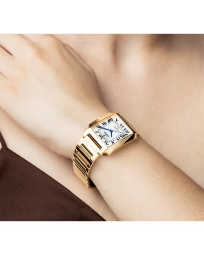 Reloj festina dorado rectangular tendencia