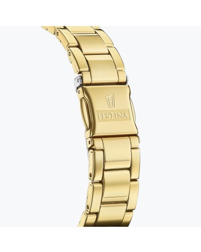 Reloj Festina dorado circonitas