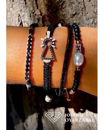 Pulsera Virgen Pilar Diamantes