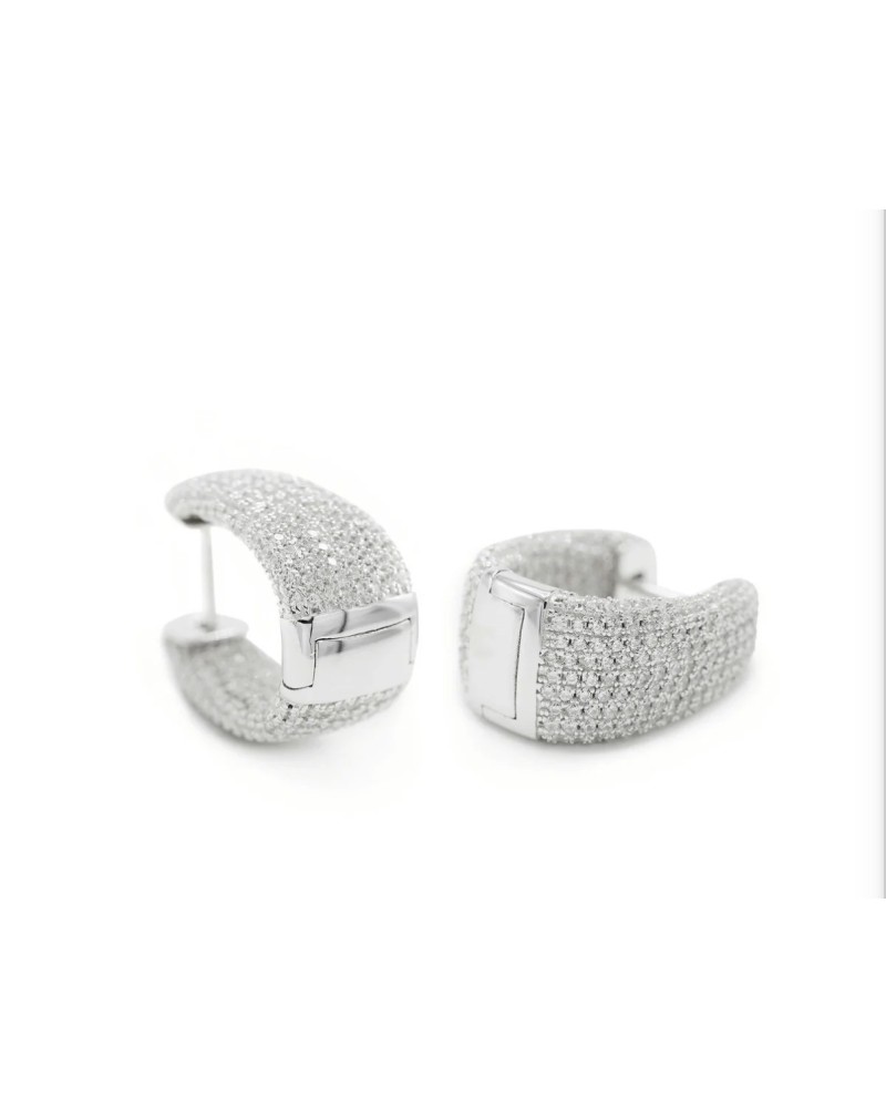 Pendientes plata de ley