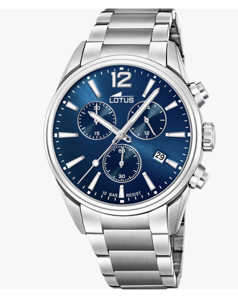 Reloj Lotus Esfera azul