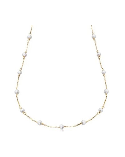 Collar Perlas Oro