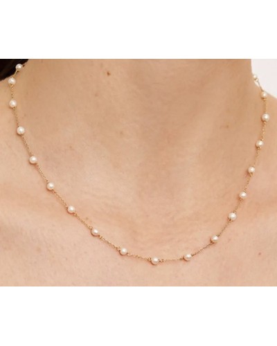 Collar Perlas Oro