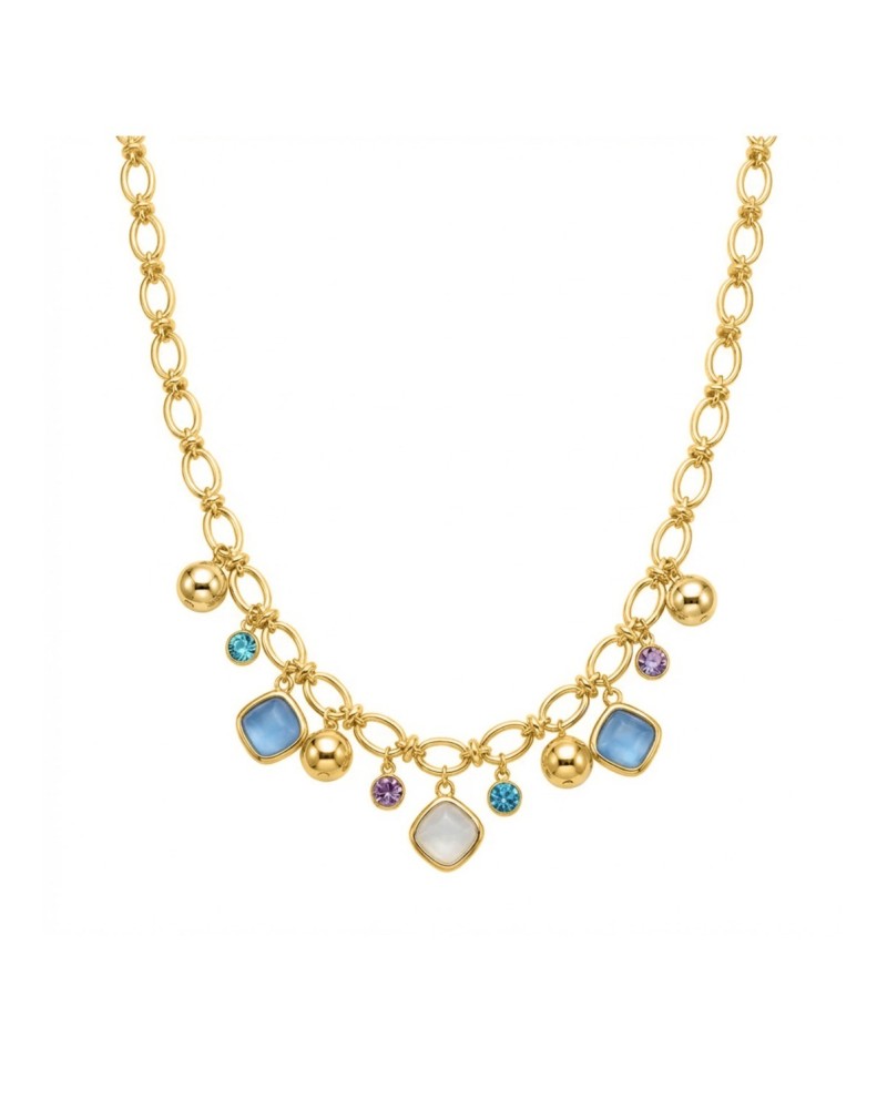 Collar Mankao by Luxenter, collar dorado
