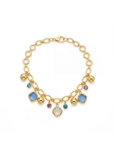 Collar Mankao by Luxenter, collar dorado