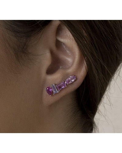 Pendientes Trepadores plata de ley
