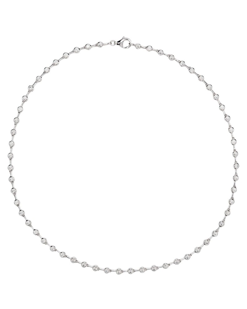 Collar novia plata de ley.